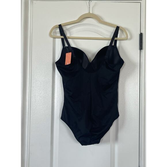 NWT Thong Shapewear Bodysuit Tummy Control Body Shaper Seamless Size X Large - Picture 3 of 7